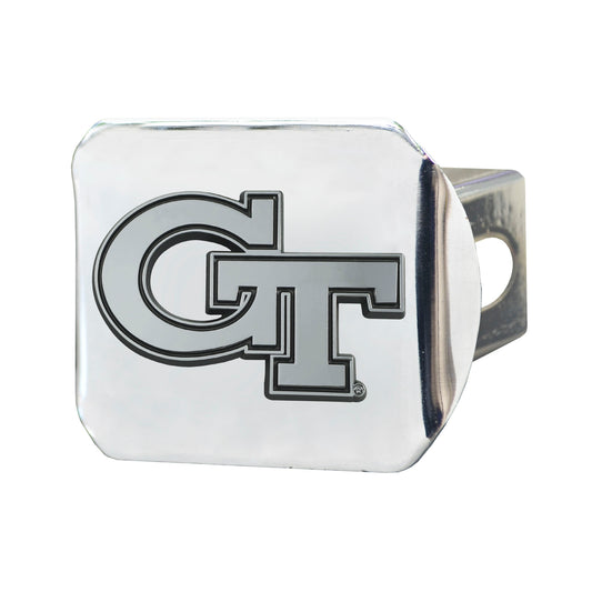 Georgia Tech Hitch Cover - Chrome