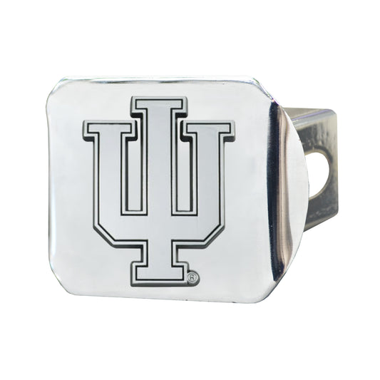 Indiana University Hitch Cover - Chrome