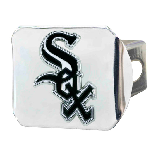 MLB - Chicago White Sox Color Hitch Cover - Chrome