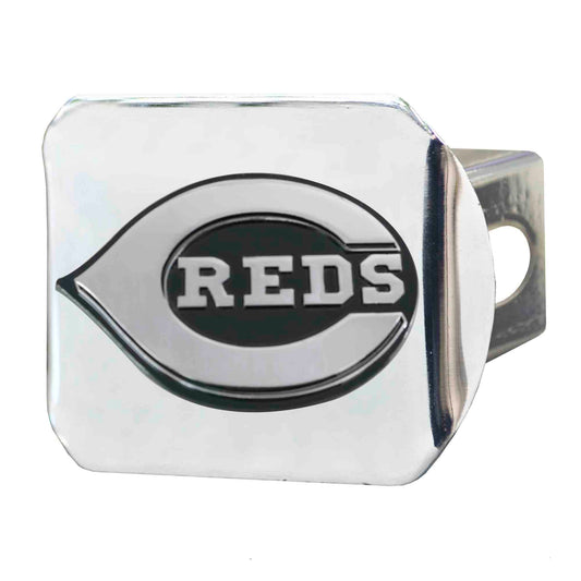 MLB - Cincinnati Reds Hitch Cover - Chrome