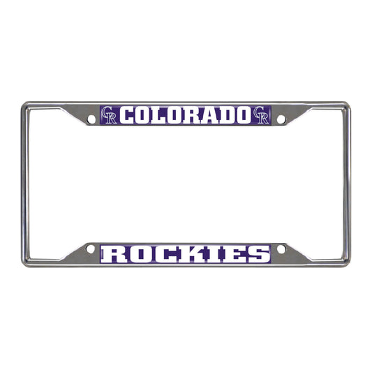 MLB - Colorado Rockies License Plate Frame