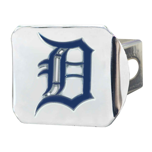 MLB - Detroit Tigers Color Hitch Cover - Chrome