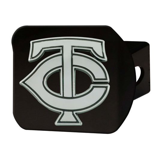 MLB - Minnesota Twins Hitch Cover - Black