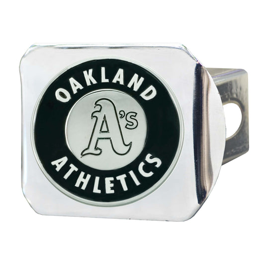 MLB - Oakland Athletics Hitch Cover - Chrome