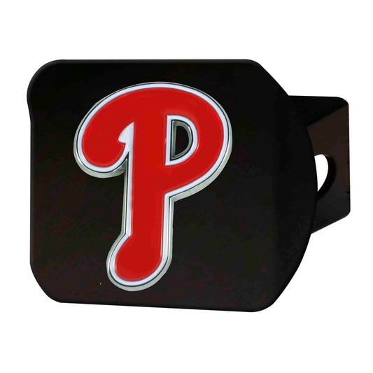 MLB - Philadelphia Phillies Color Hitch Cover - Black