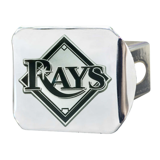 MLB - Tampa Bay Rays Hitch Cover - Chrome