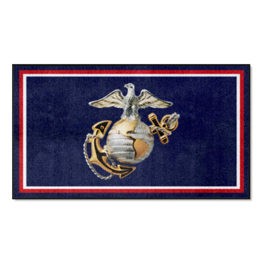 U.S. Marines 3x5 Rug