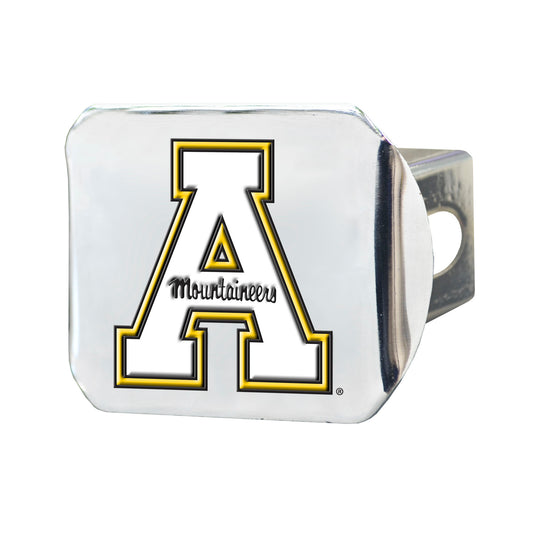 Appalachian State University Color Hitch Cover - Chrome