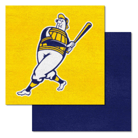 MLB - Milwaukee Brewers Team Carpet Tiles