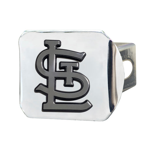 MLB - St. Louis Cardinals Hitch Cover - Chrome