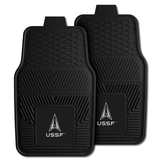 U.S. Space Force 2-pc Vinyl Car Mat Set