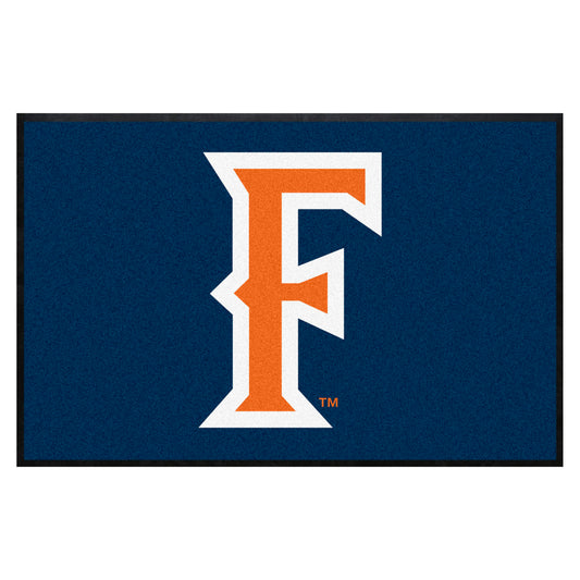 Cal State - Fullerton 4X6 Logo Mat - Landscape