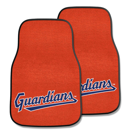 MLB - Cleveland Guardians 2-pc Carpet Car Mat Set