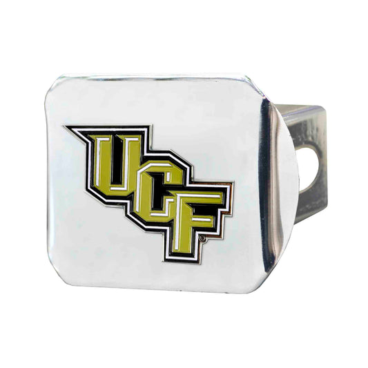 University of Central Florida Color Hitch Cover - Chrome