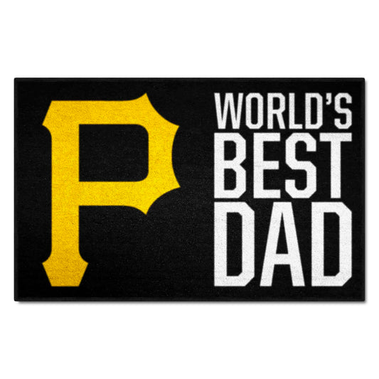 MLB - Pittsburgh Pirates Starter Mat - World's Best Dad