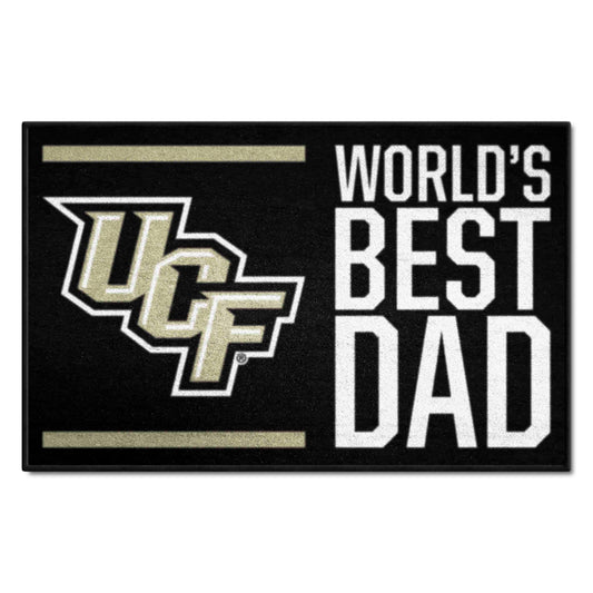 University of Central Florida Starter Mat - World's Best Dad