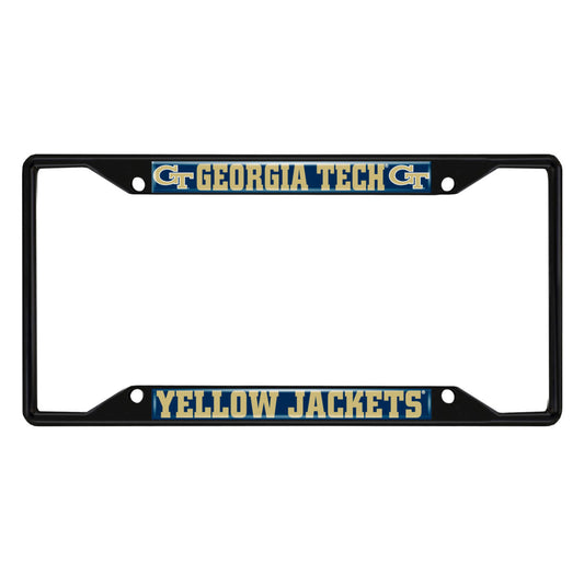 Georgia Tech License Plate Frame - Black