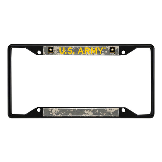 U.S. Army License Plate Frame - Black