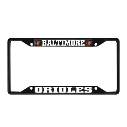 MLB - Baltimore Orioles License Plate Frame - Black