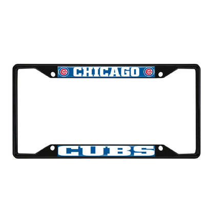 MLB - Chicago Cubs License Plate Frame - Black