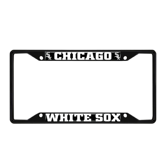 MLB - Chicago White Sox License Plate Frame - Black