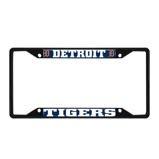 MLB - Detroit Tigers License Plate Frame - Black