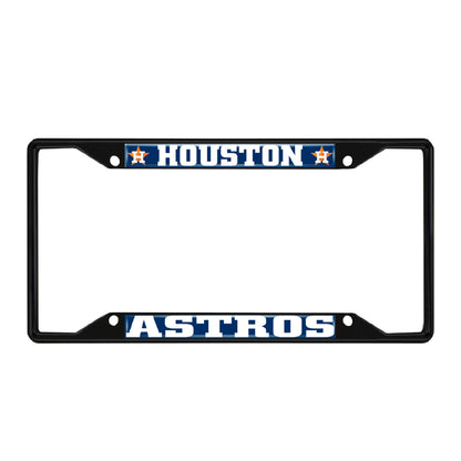 MLB - Houston Astros License Plate Frame - Black