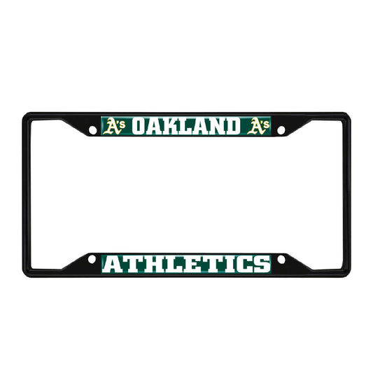 MLB - Oakland Athletics License Plate Frame - Black