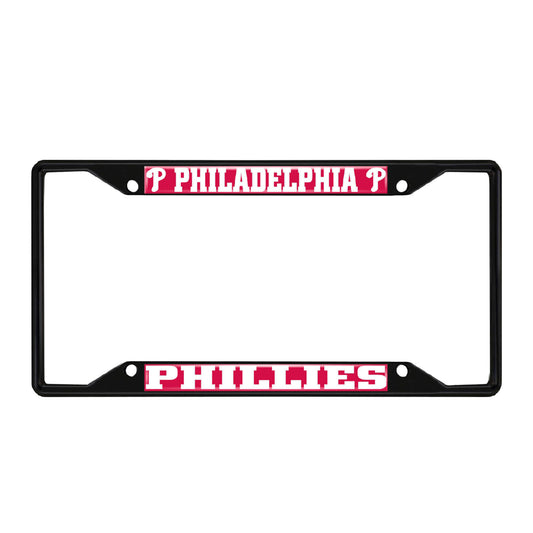 MLB - Philadelphia Phillies License Plate Frame - Black