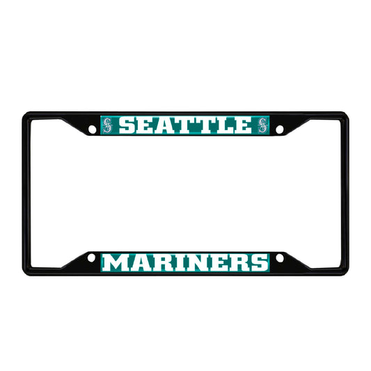 MLB - Seattle Mariners License Plate Frame - Black