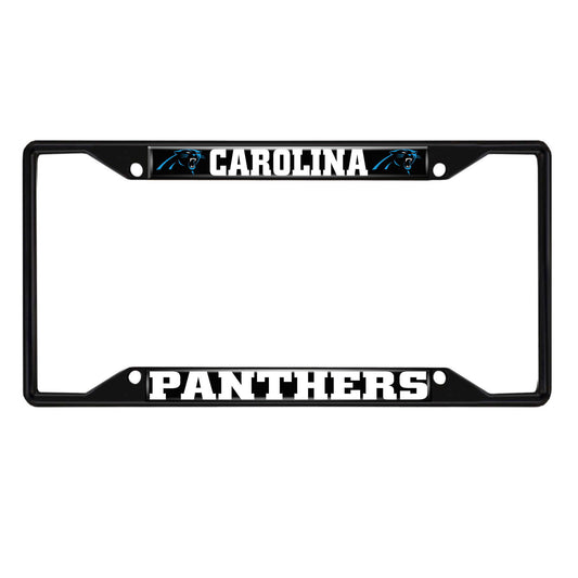 NFL - Carolina Panthers License Plate Frame - Black