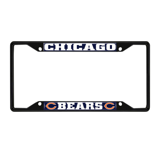 NFL - Chicago Bears License Plate Frame - Black