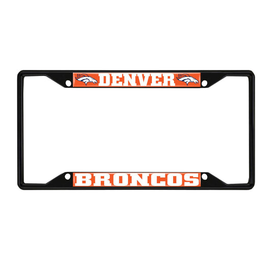 NFL - Denver Broncos License Plate Frame - Black