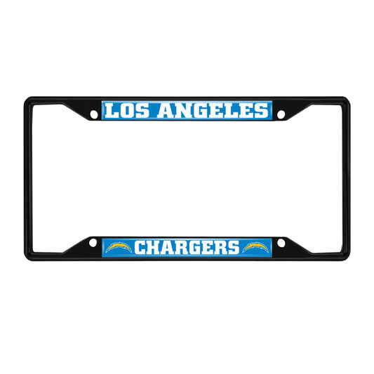 NFL - Los Angeles Chargers License Plate Frame - Black