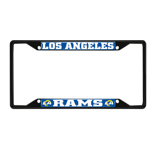 NFL - Los Angeles Rams License Plate Frame - Black