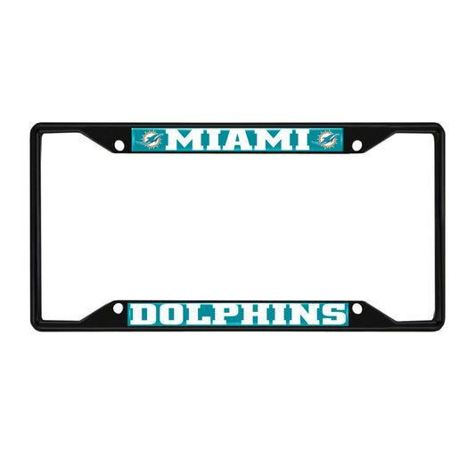 NFL - Miami Dolphins License Plate Frame - Black