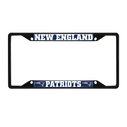 NFL - New England Patriots License Plate Frame - Black