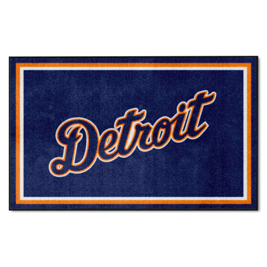 MLB - Detroit Tigers 4x6 Rug