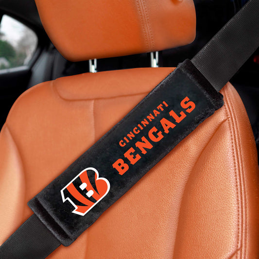 NFL - Cincinnati Bengals Embroidered Seatbelt Pad - Pair