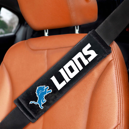 NFL - Detroit Lions Embroidered Seatbelt Pad - Pair