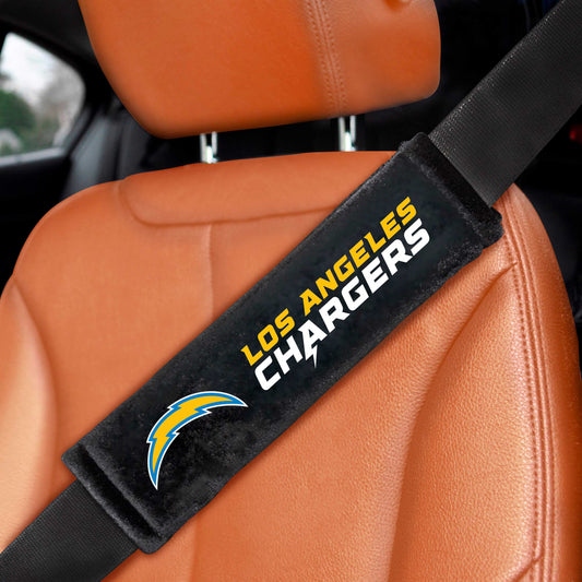 NFL - Los Angeles Chargers Embroidered Seatbelt Pad - Pair