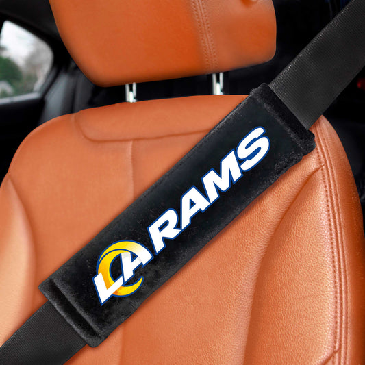 NFL - Los Angeles Rams Embroidered Seatbelt Pad - Pair