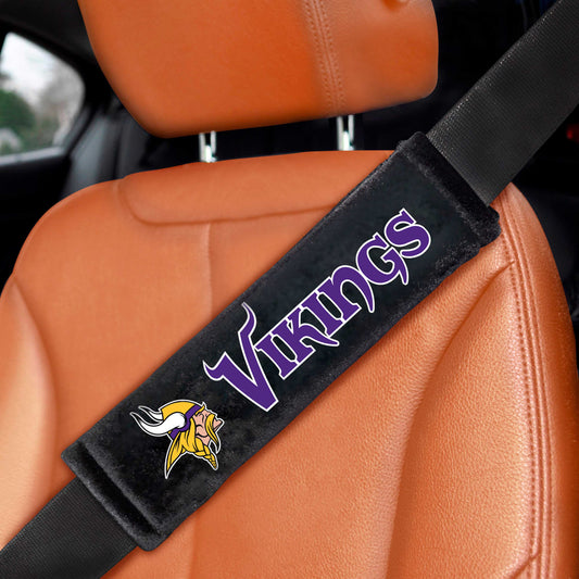 NFL - Minnesota Vikings Embroidered Seatbelt Pad - Pair