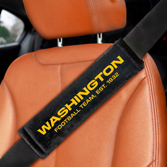 NFL - Washington Commanders Embroidered Seatbelt Pad - Pair