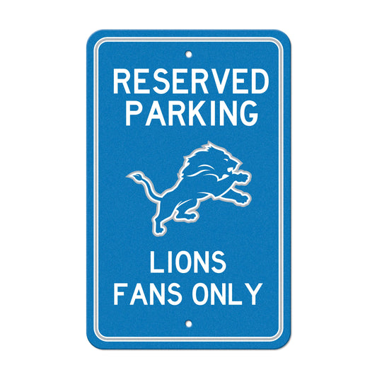 NFL - Detroit Lions Parking Sign