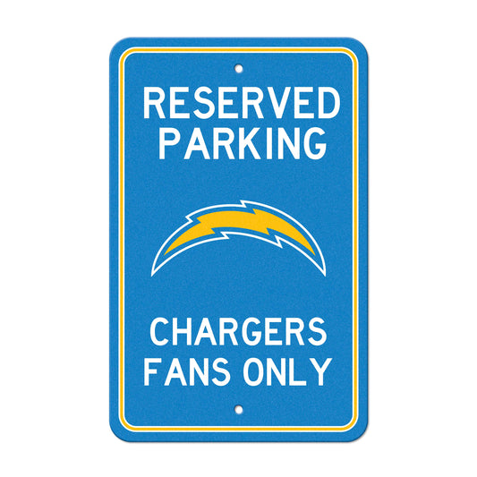 NFL - Los Angeles Chargers Parking Sign