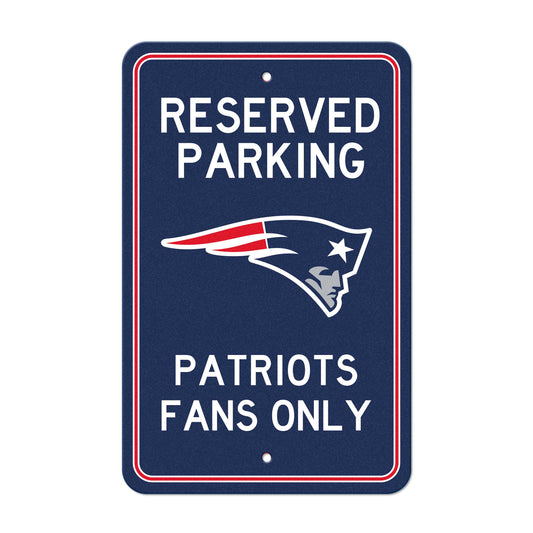 NFL - New England Patriots Parking Sign