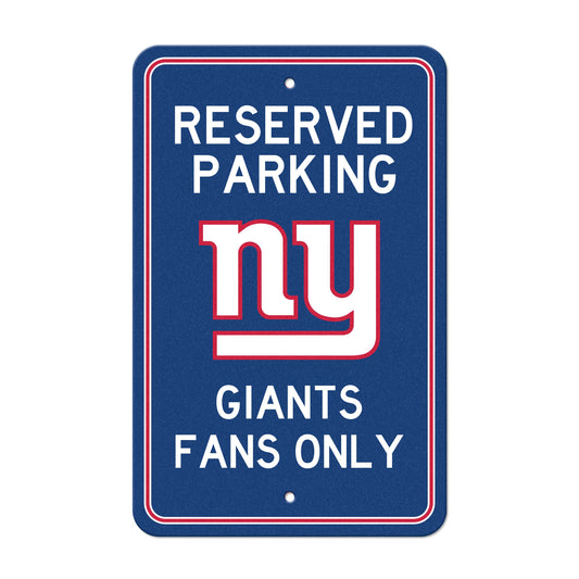 NFL - New York Giants Parking Sign