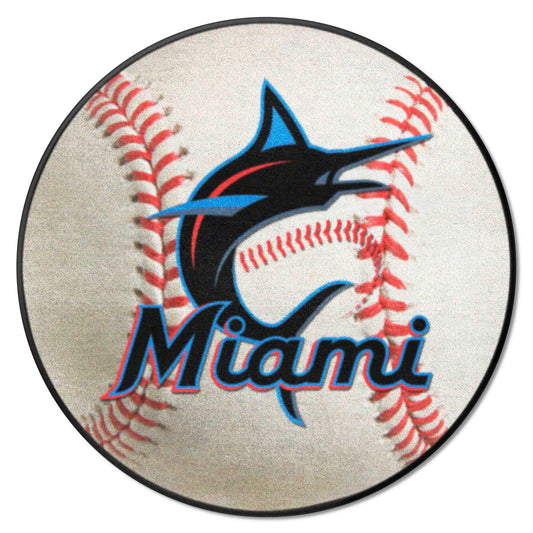 MLB - Miami Marlins Baseball Mat