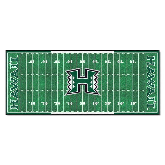 University of Hawaii Football Field Runner